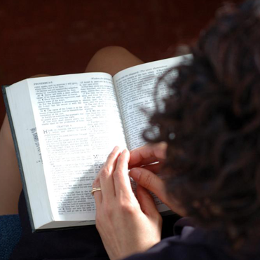 Woman Reading Scripture - Hebraic Roots Movement
